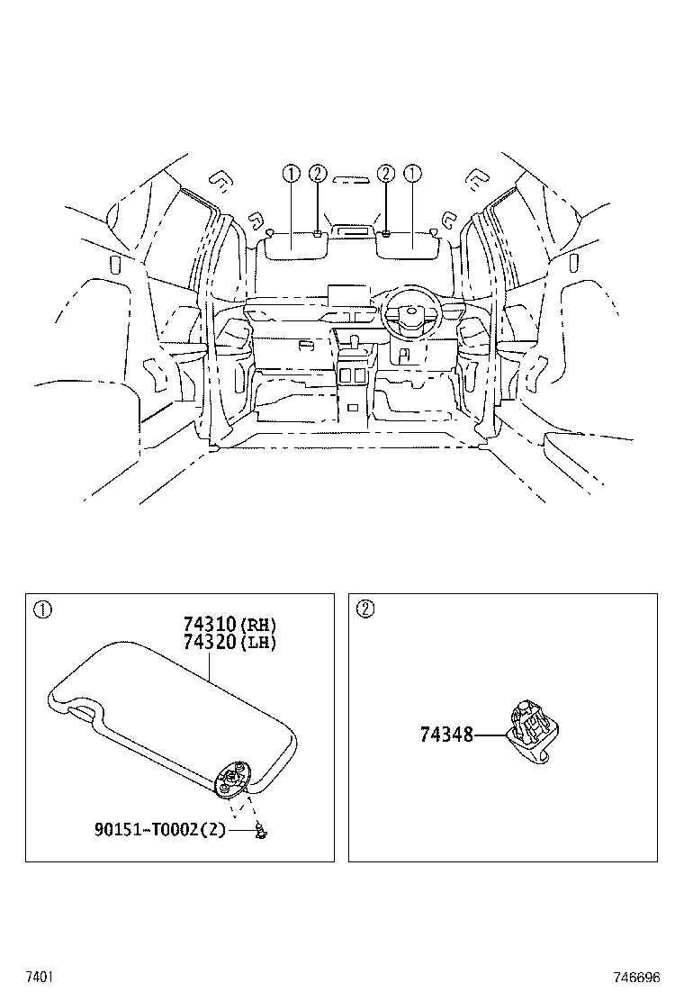74273-BZ080-B1 PANEL, REAR DOOR ARMREST BASE, LOWER RH product image