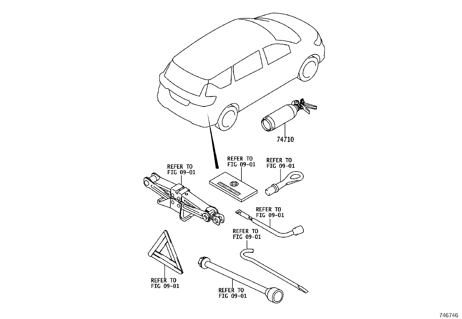 74610-WC010 GRIP SUB-ASSY, ASSIST product image