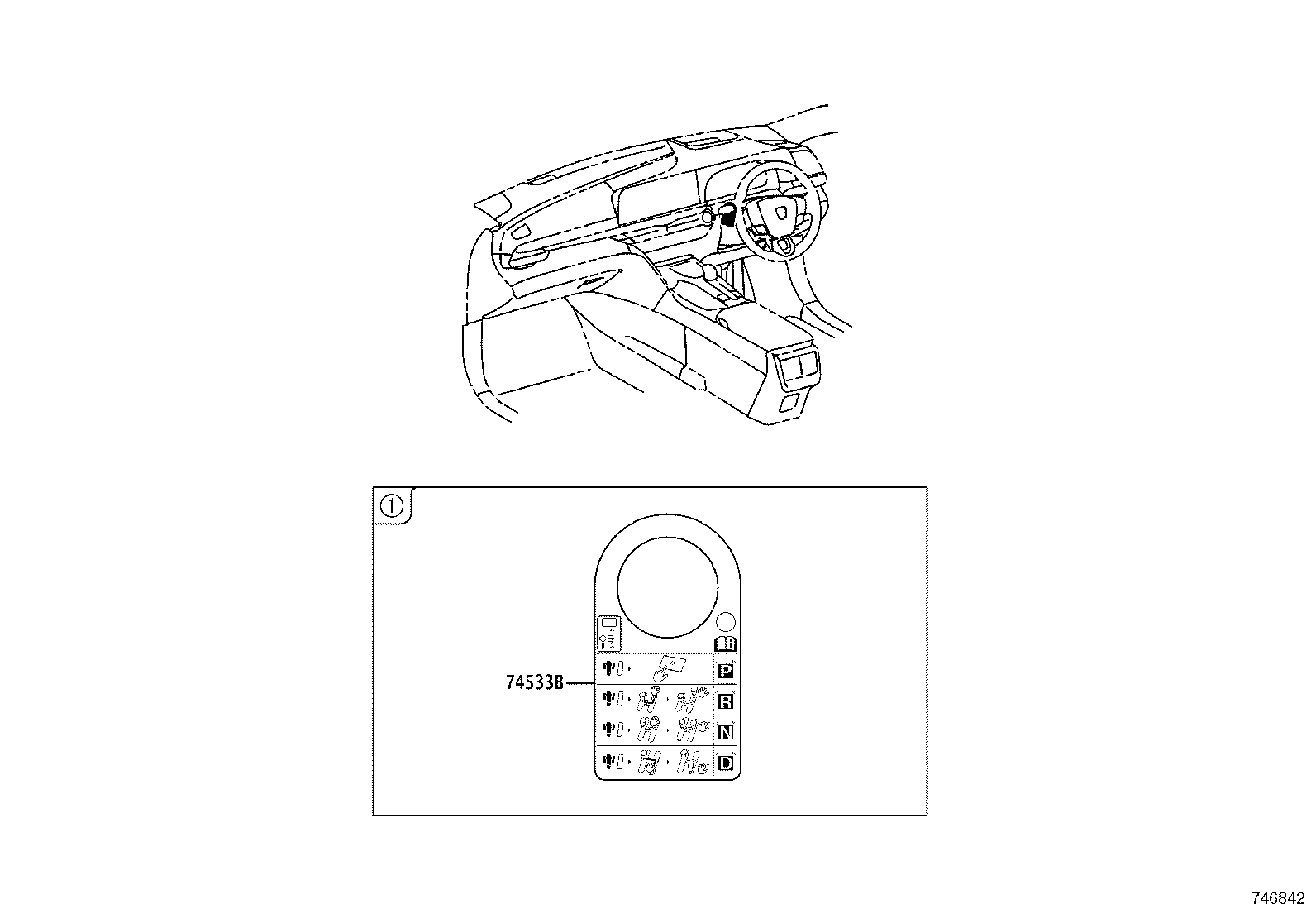 42661-30V20 LABEL, TIRE PRESSURE INFORMATION product image