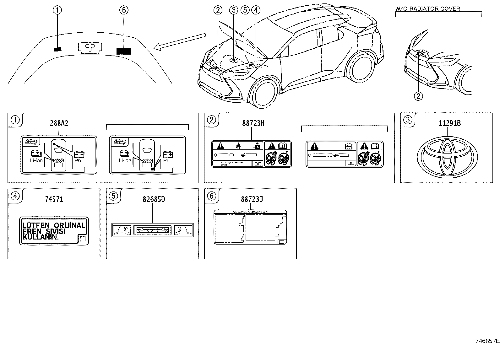 288A2-F2010 Toyota Reference Part product image
