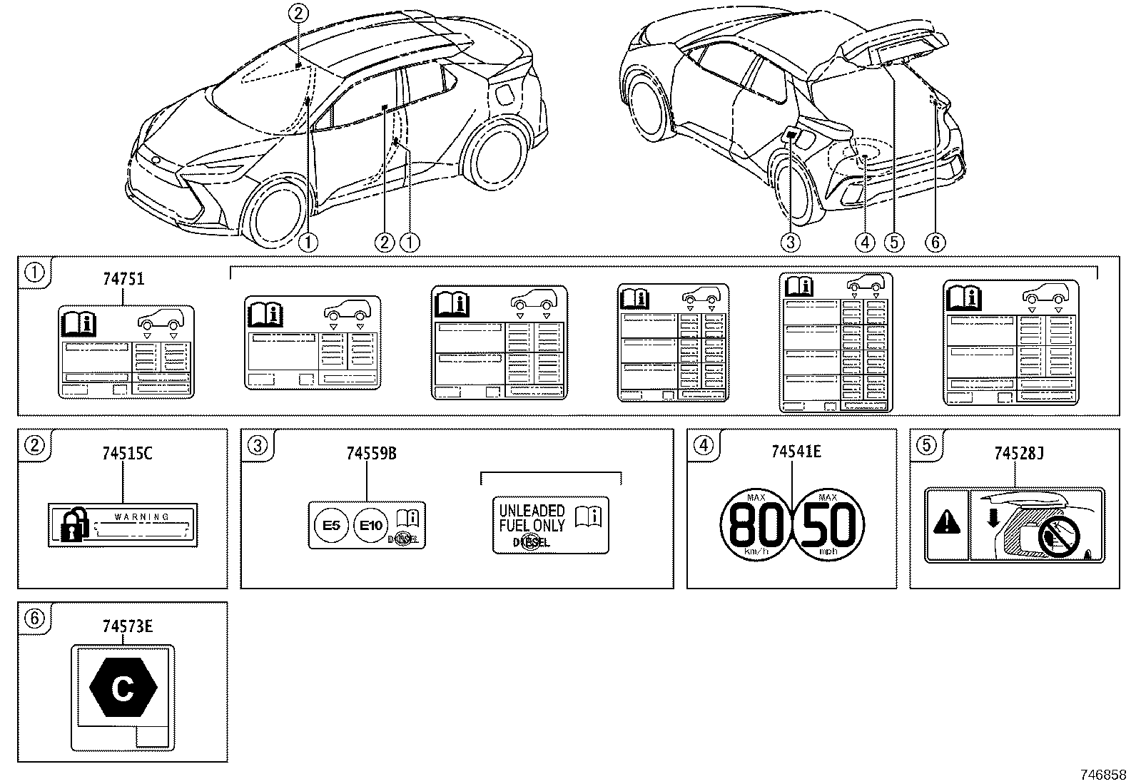 288A2-F2010 Toyota Reference Part product image