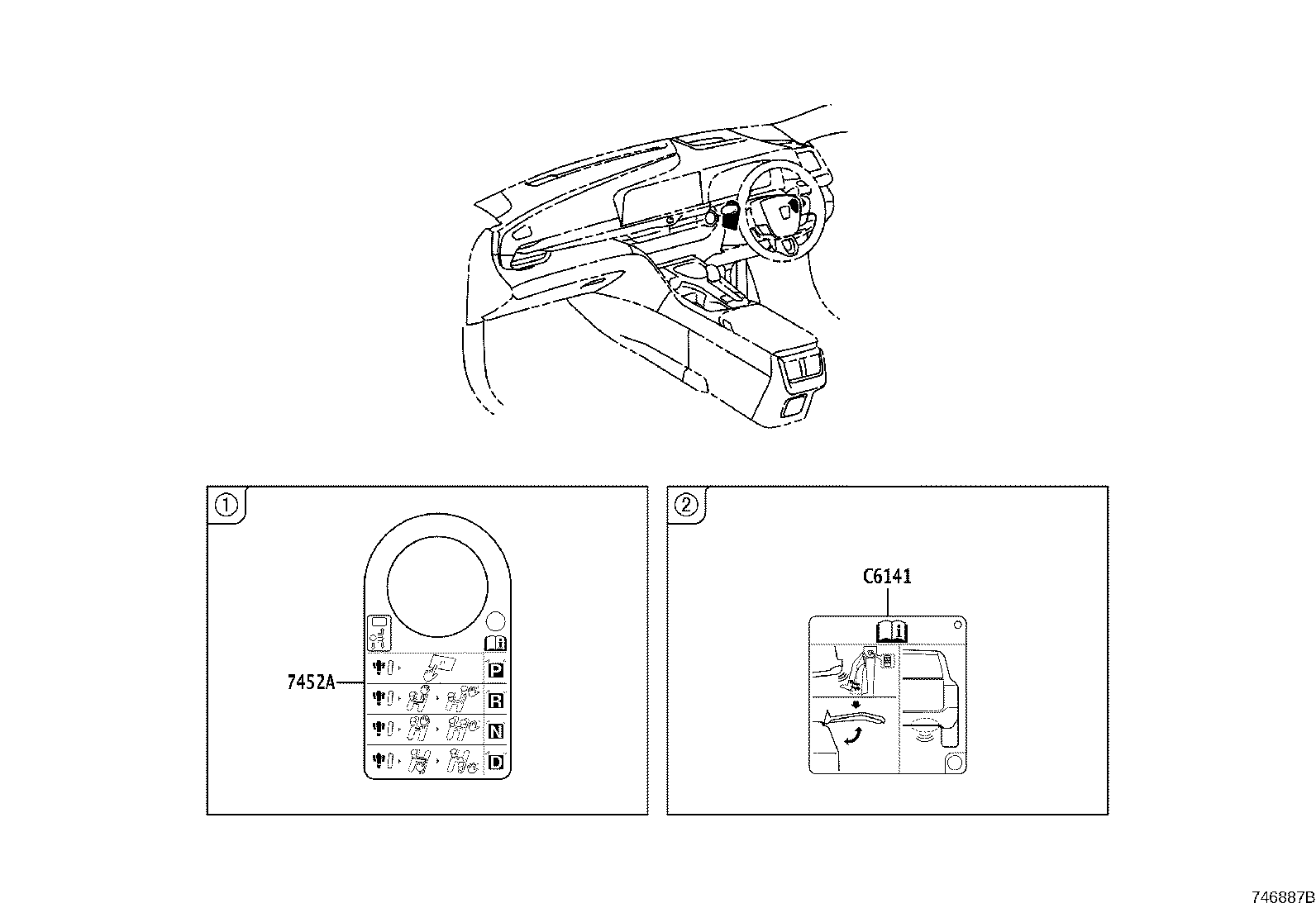 7454A-30070 LABEL, COOLER SERVICE CAUTION product image