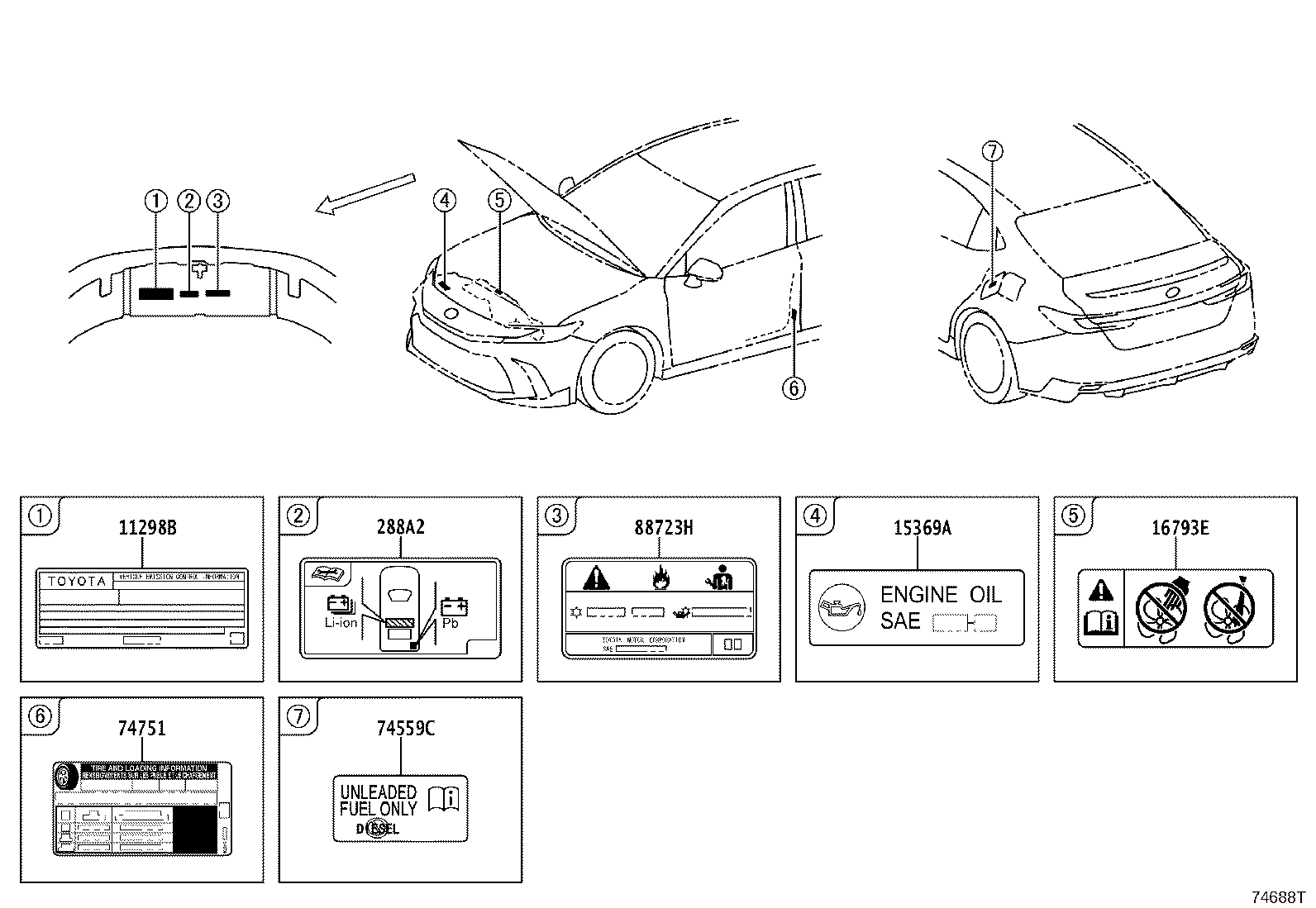 11298-F0410 LABEL, EMISSION CONTROL INFORMATION product image