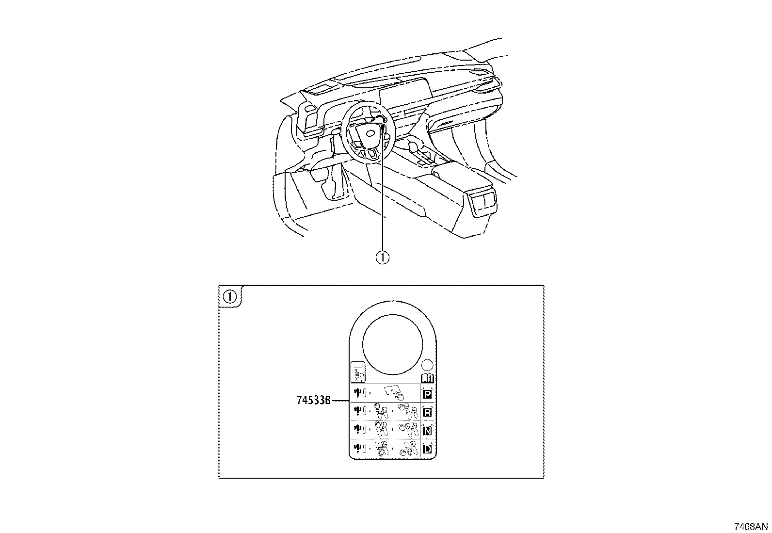 42661-30T80 LABEL, TIRE PRESSURE INFORMATION product image