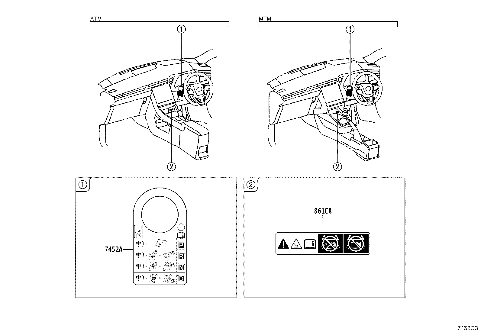 42661-52N80 LABEL, TIRE PRESSURE INFORMATION product image