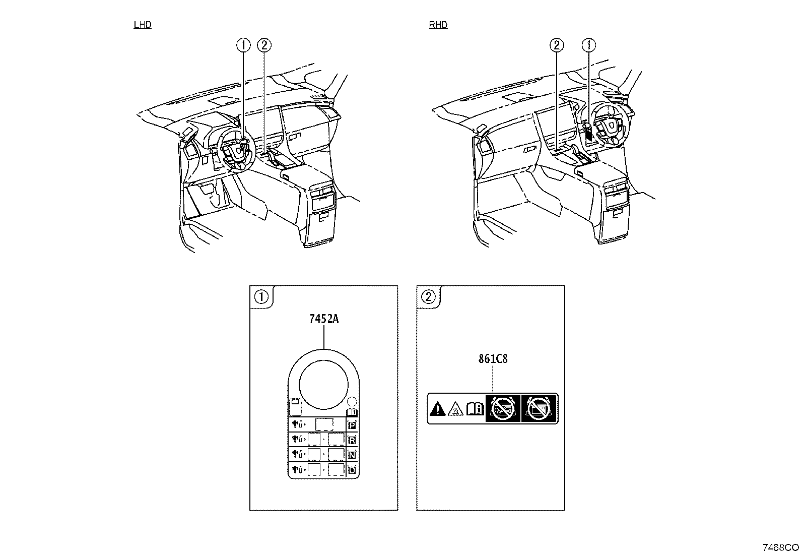28897-V2020 PLATE, BATTERY CAUTION product image