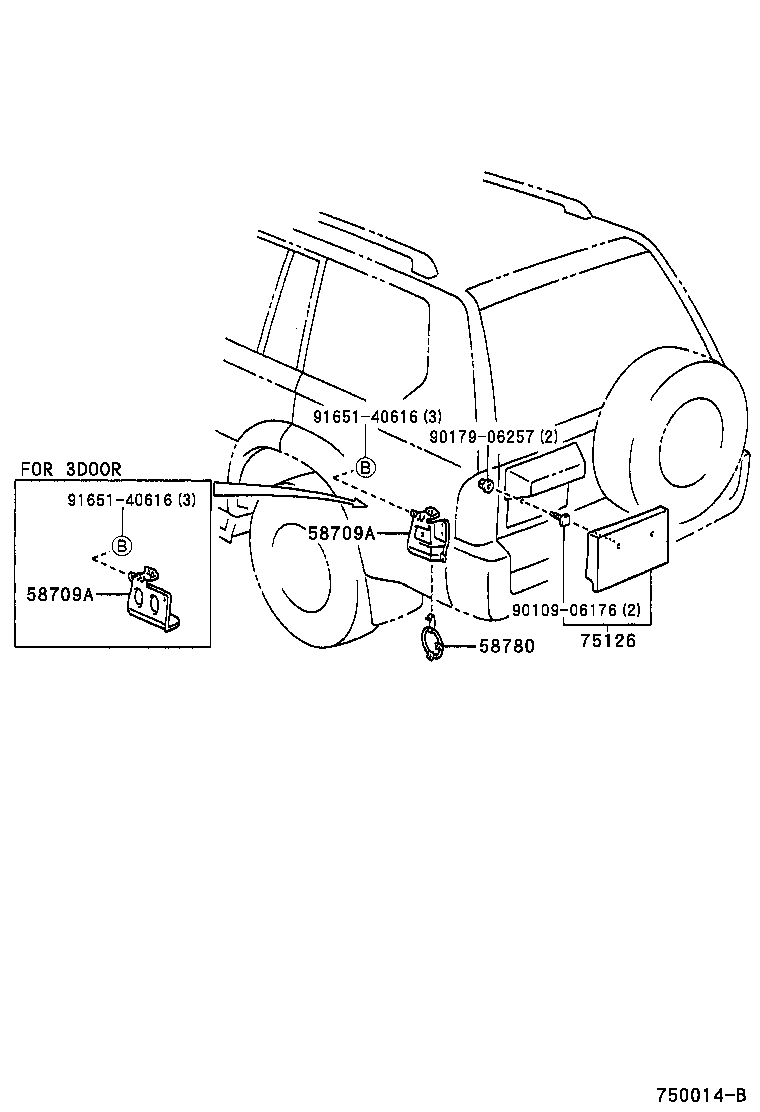 58709-60031 CARRIER SUB-ASSY, JACK product image