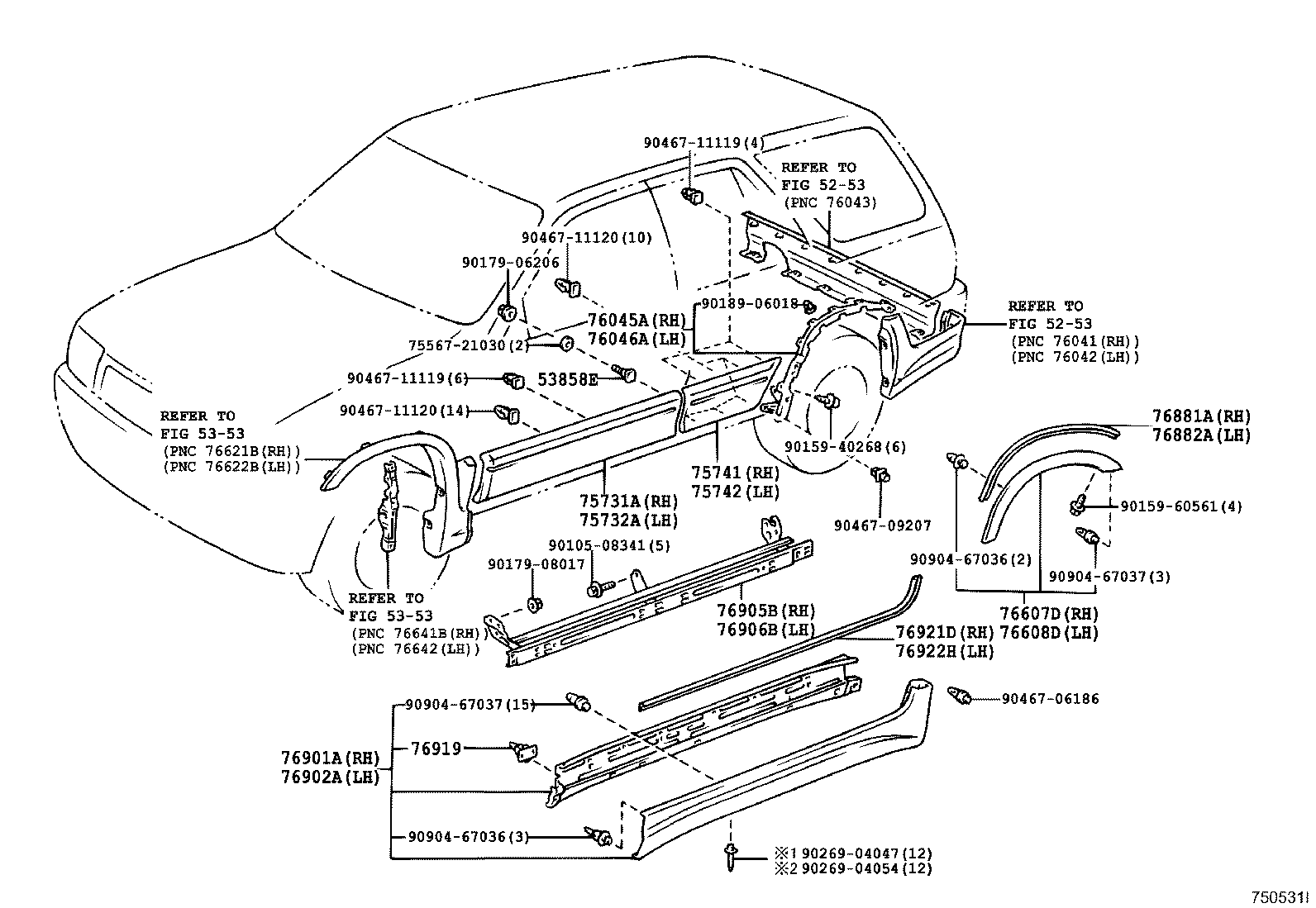 75895-35010 TAPE, MOULDING, NO.1 product image