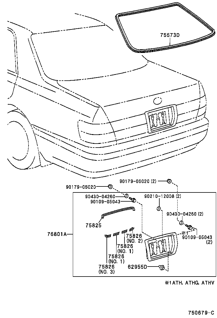 75813-31020-B0 MOULDING, BACK DOOR product image