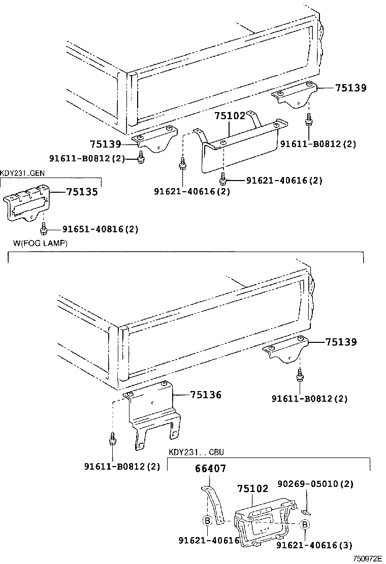 58794-37010 SUPPORT, JACK HANDLE product image