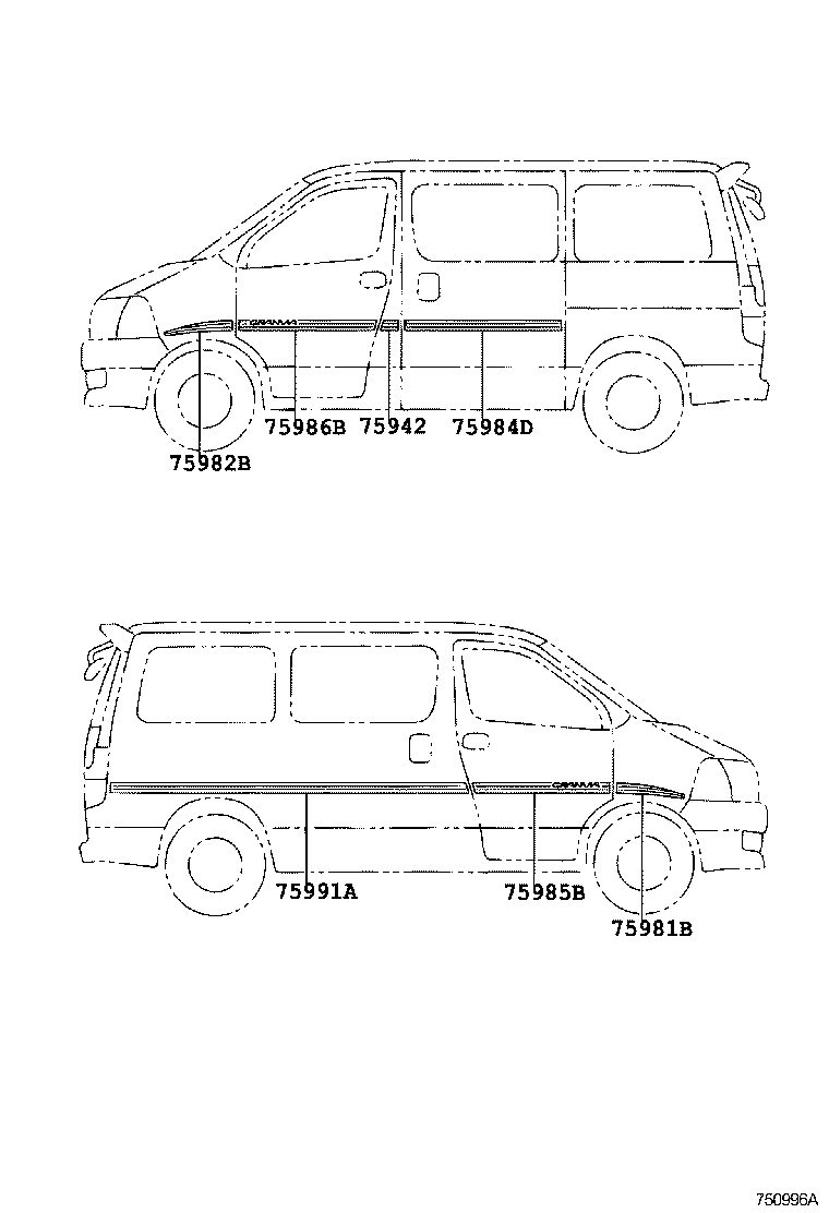 75981-26041 STRIPE, FENDER, RH product image