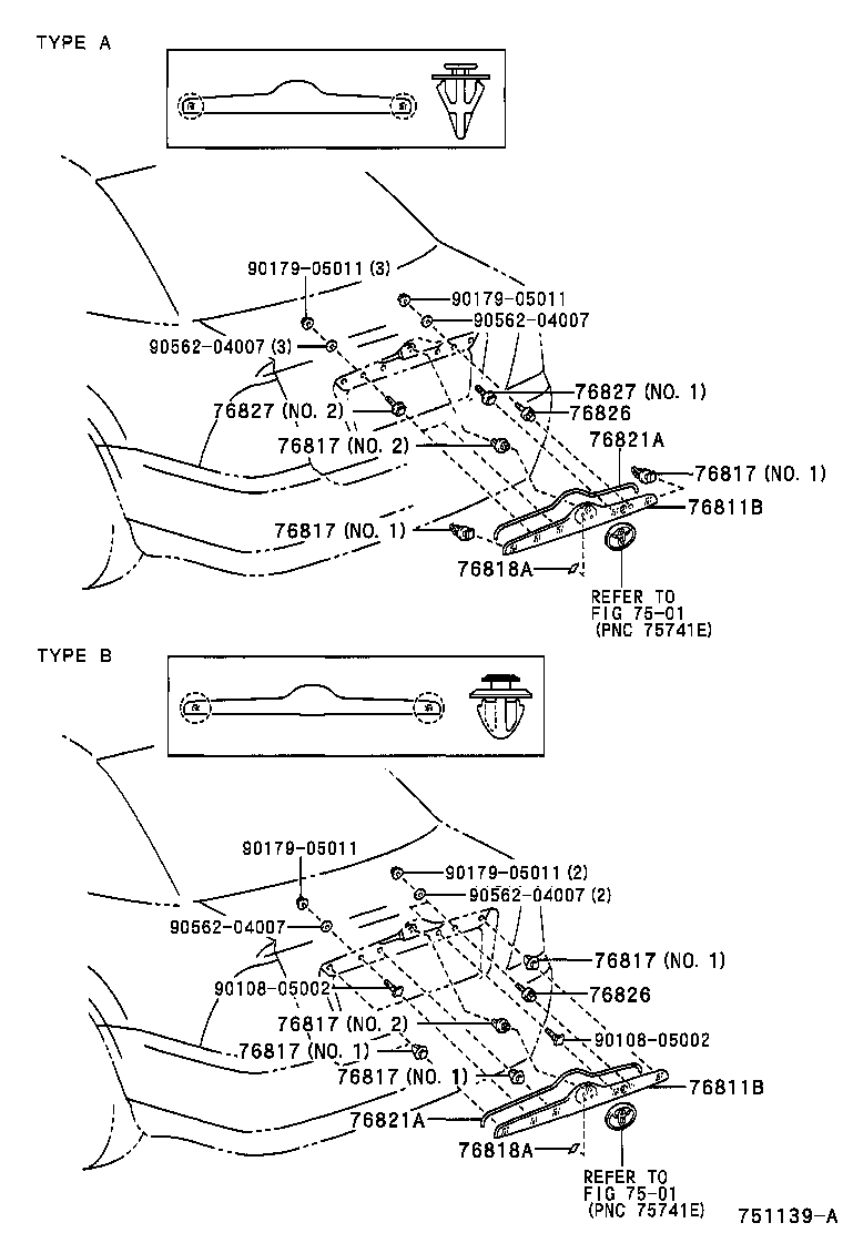 75010-48020 FRAME SUB-ASSY, REAR LICENSE PLATE product image