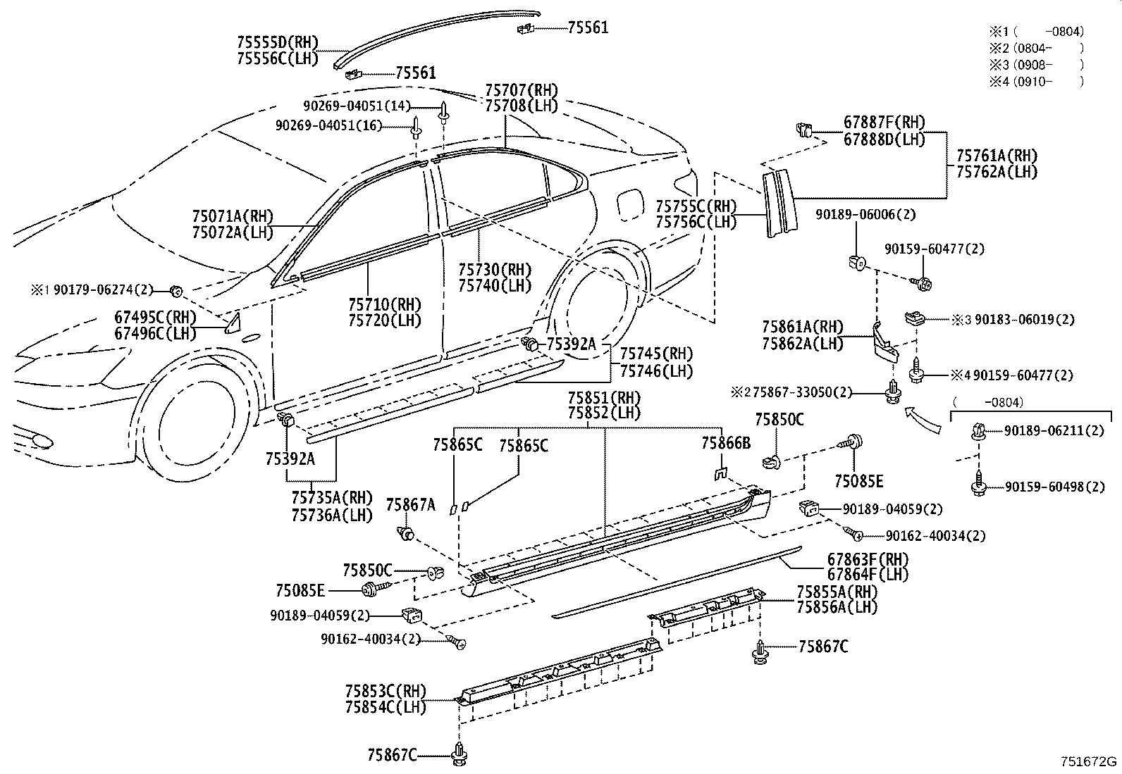 Toyota 90159-45005 Genuine Toyota Part