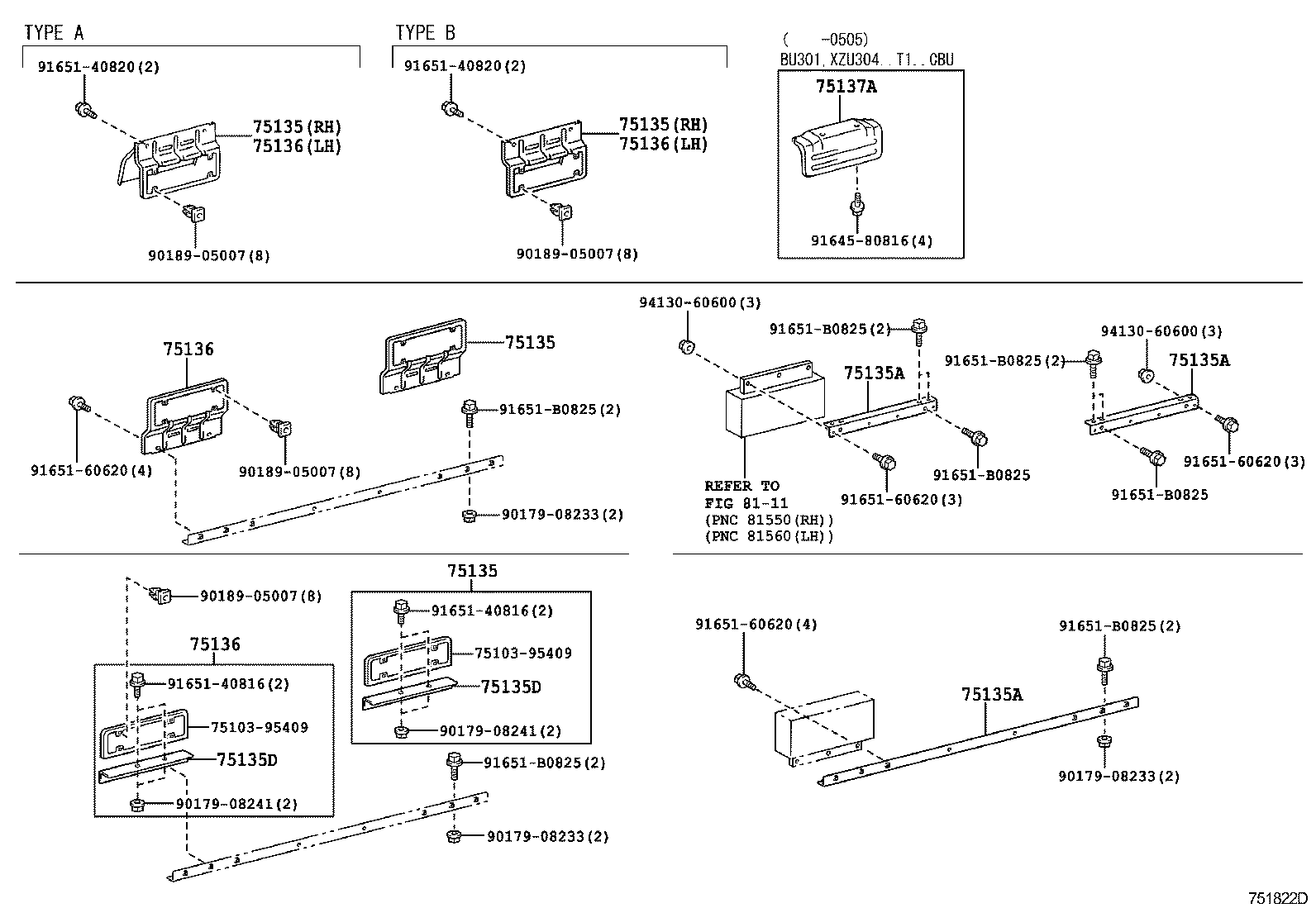 75209-37030 BASE SUB ASSY, JACK HOLDER product image