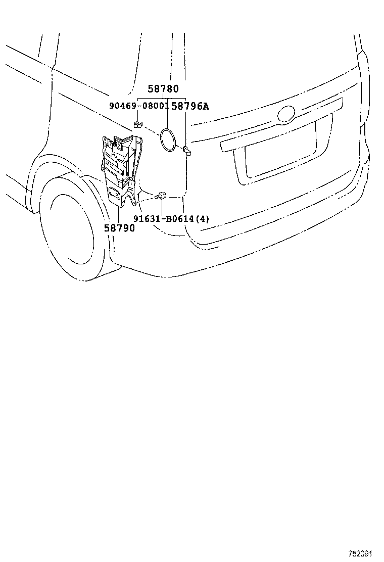 58790-28060 CARRIER ASSY, JACK product image