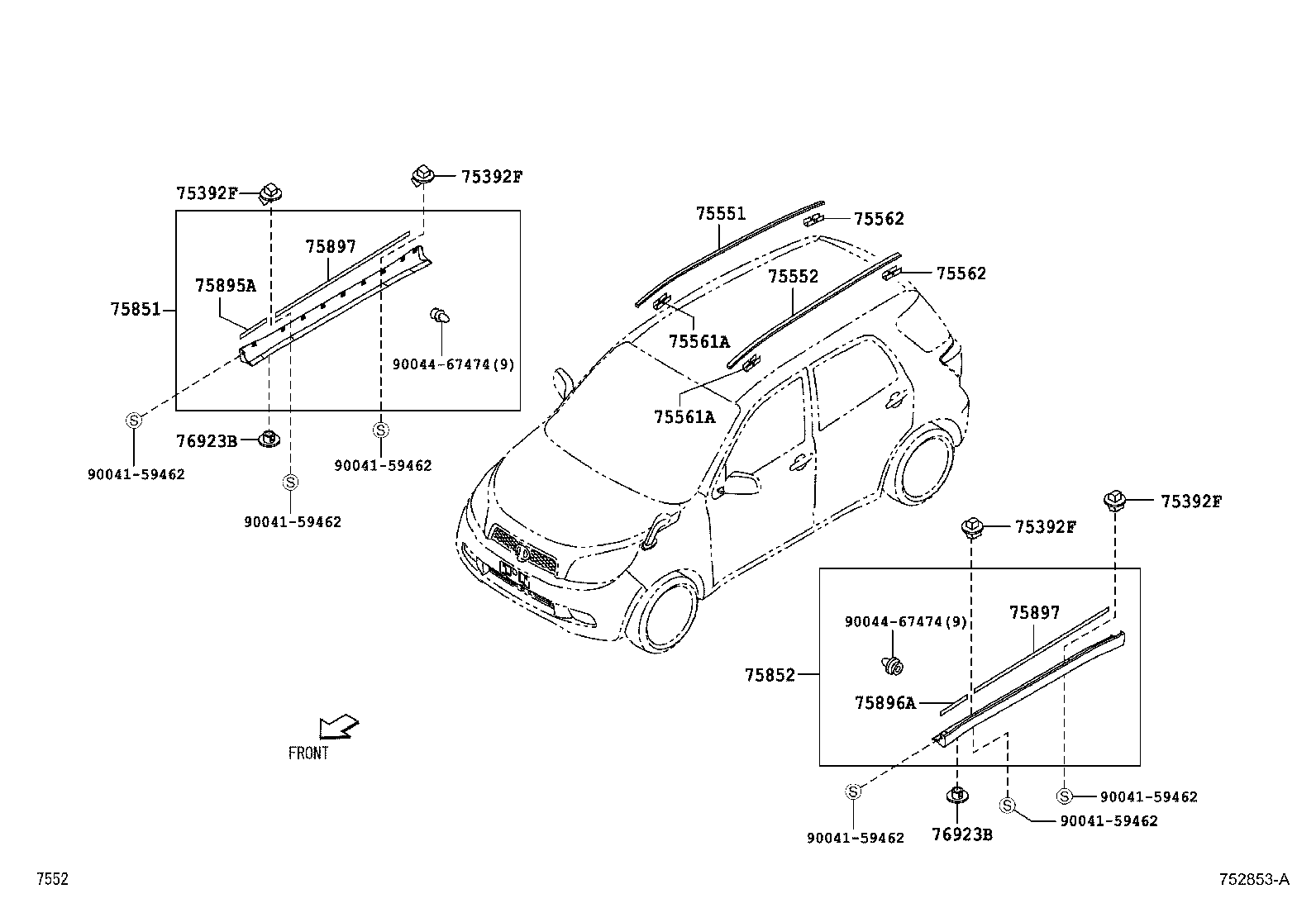 Thumbnail 2 for 75806-B4020-B1