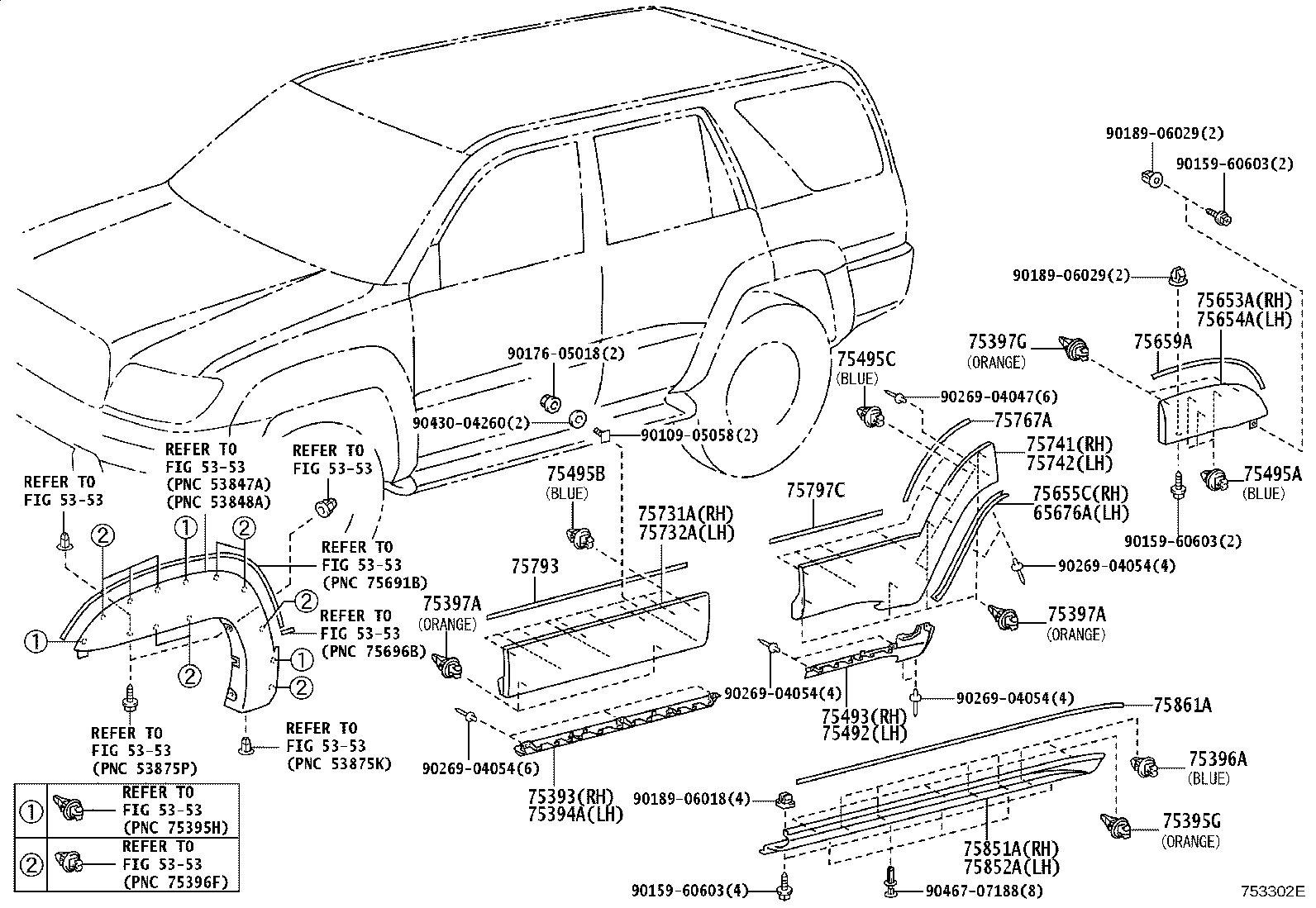 75654-35100-J0 MOULDING, QUARTER, OUTSIDE REAR LH product image