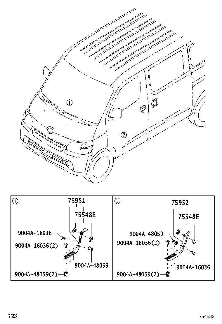 67914-BZ220-B0 PLATE, FRONT DOOR SCUFF, OUTSIDE LH product image