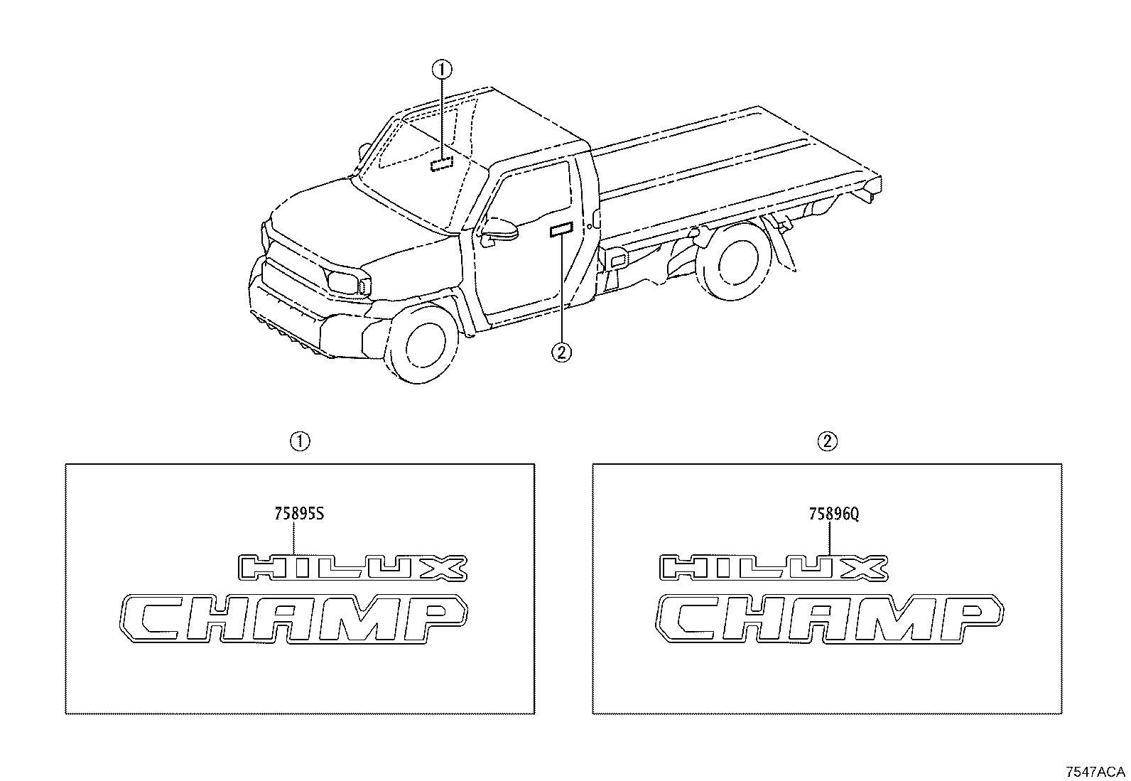 75895-YY120 Toyota Reference Part product image