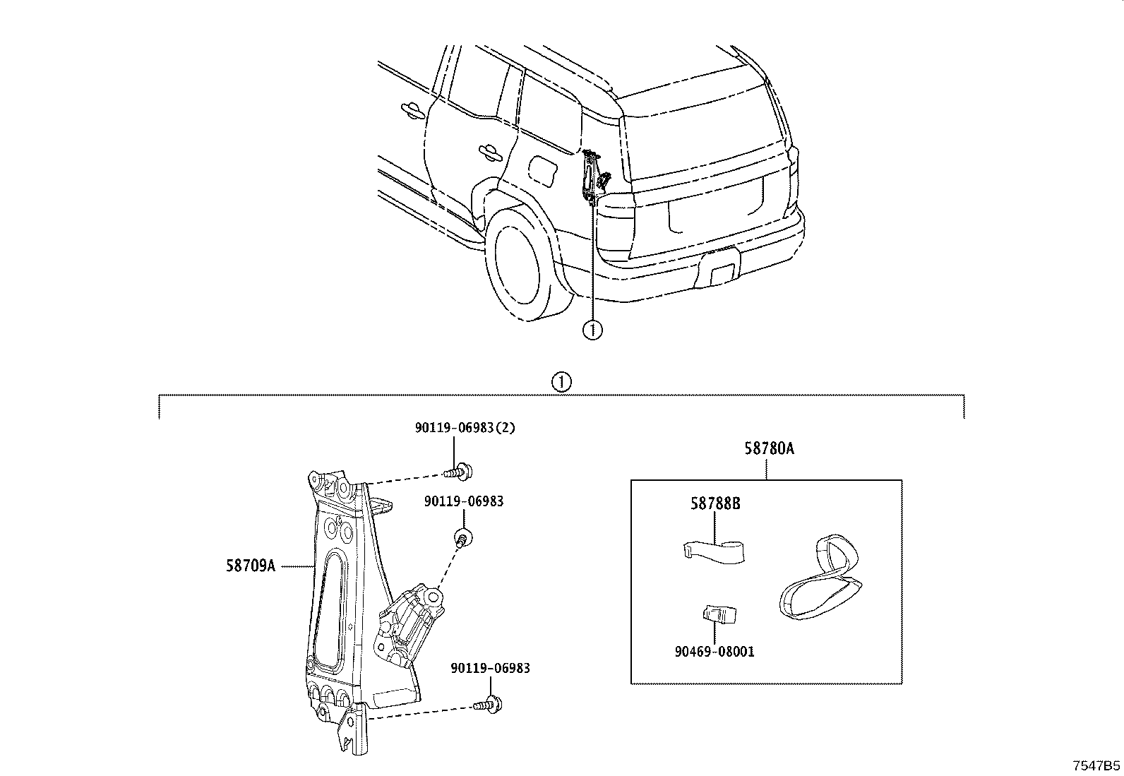 58788-95J01 Toyota Reference Part product image