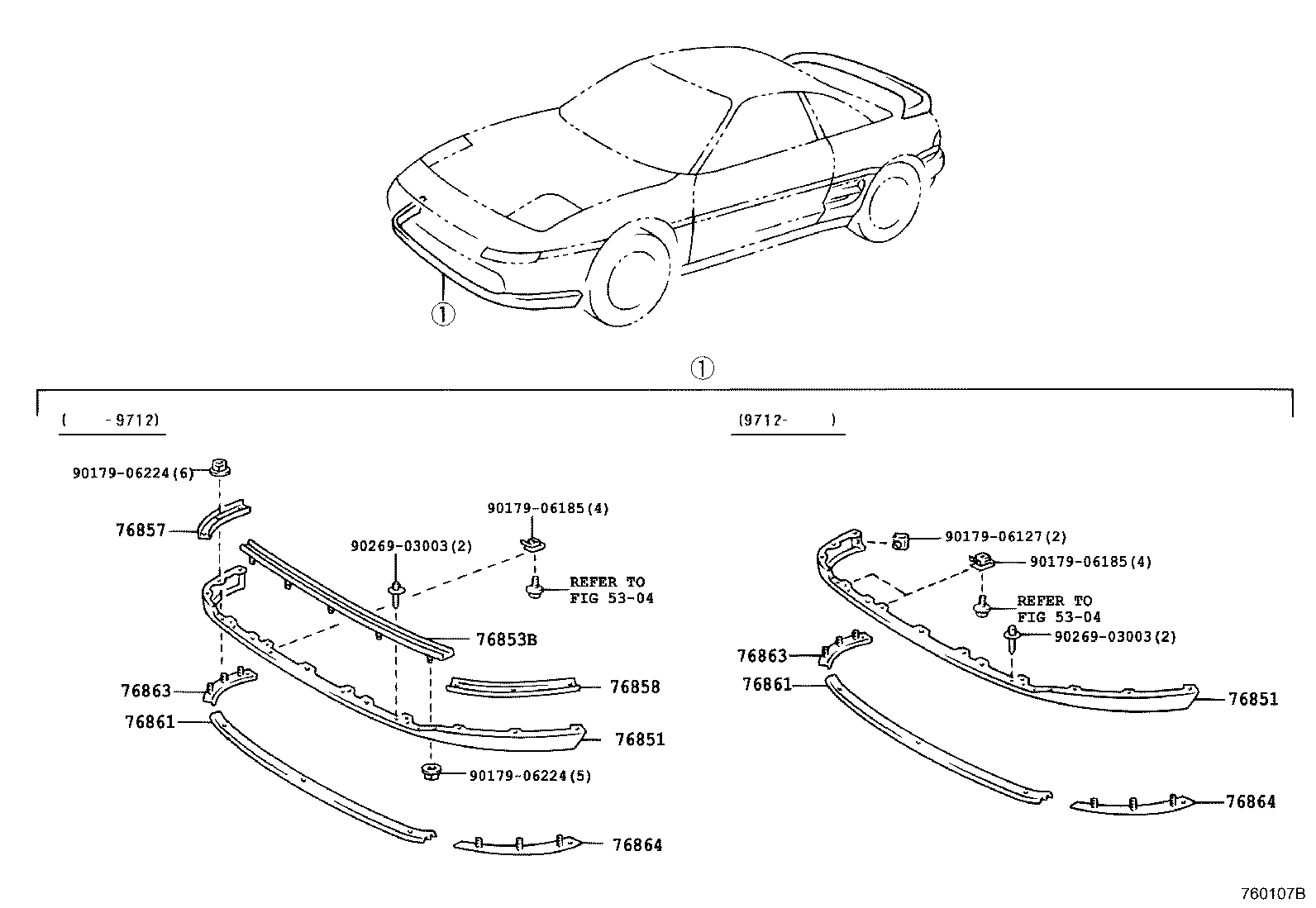 76872-17030 PROTECTOR, REAR SPOILER, NO.1 product image
