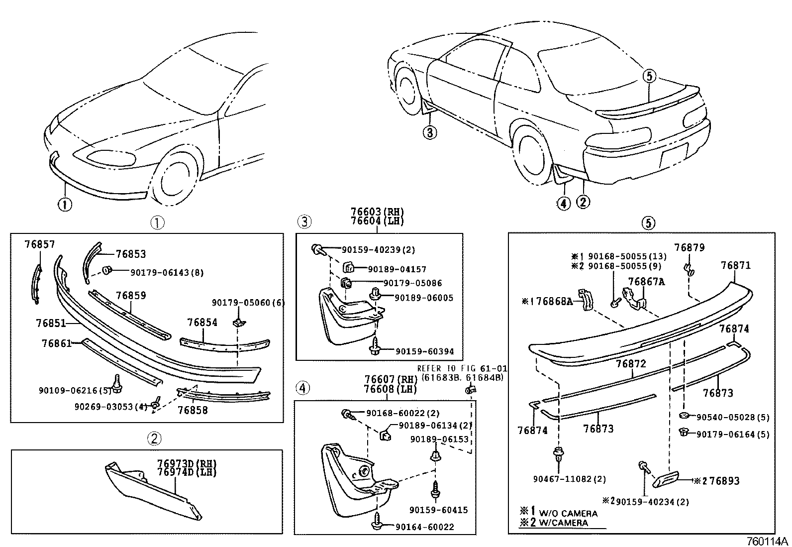 76871-24901 SPOILER, REAR product image