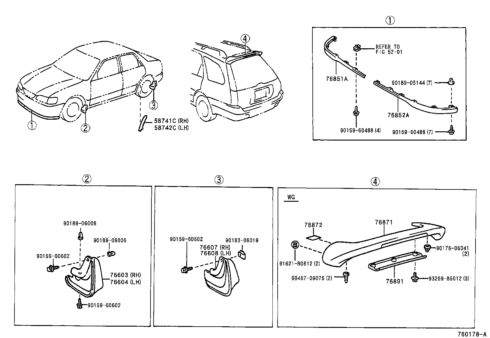 58742-12120 PROTECTOR, QUARTER PANEL, LH product image