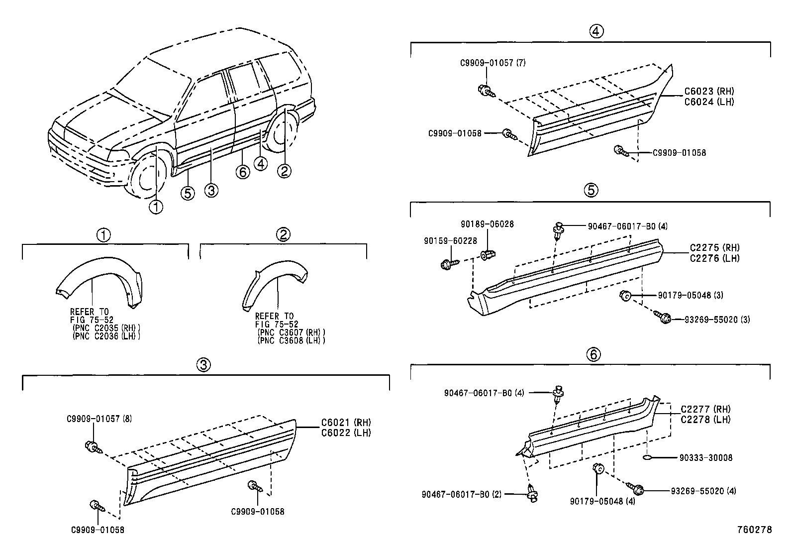 76870-YG010 SPOILER SUB-ASSY, REAR product image