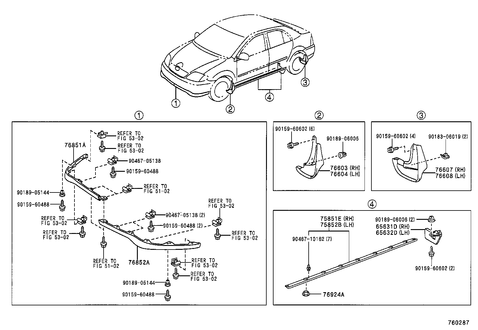 75851-02060 MOULDING, BODY ROCKER PANEL, RH product image