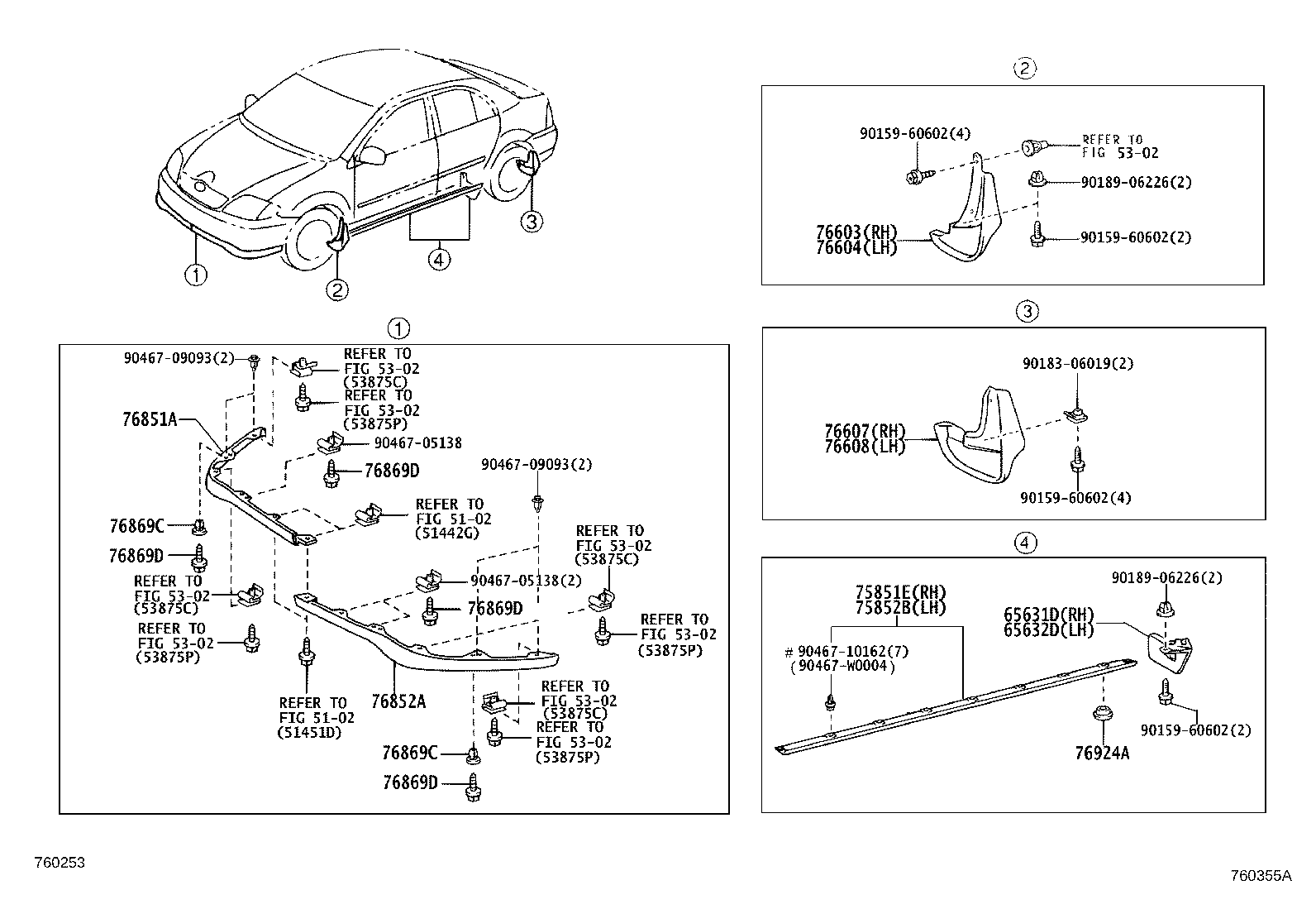 75852-02050 MOULDING, BODY ROCKER PANEL, LH product image