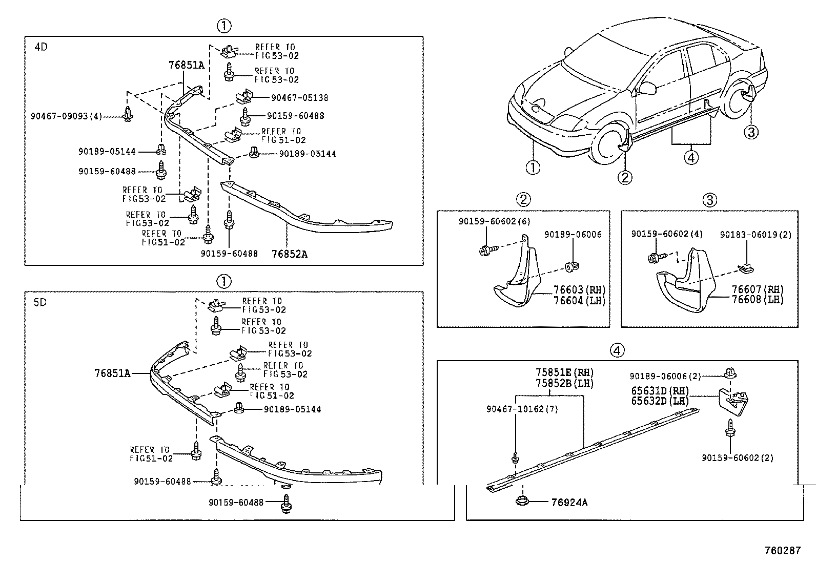 75851-02060 MOULDING, BODY ROCKER PANEL, RH product image