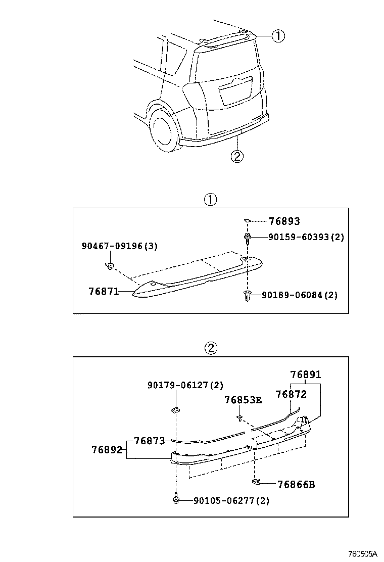 75897-52011 TAPE, MOULDING, NO.3 product image