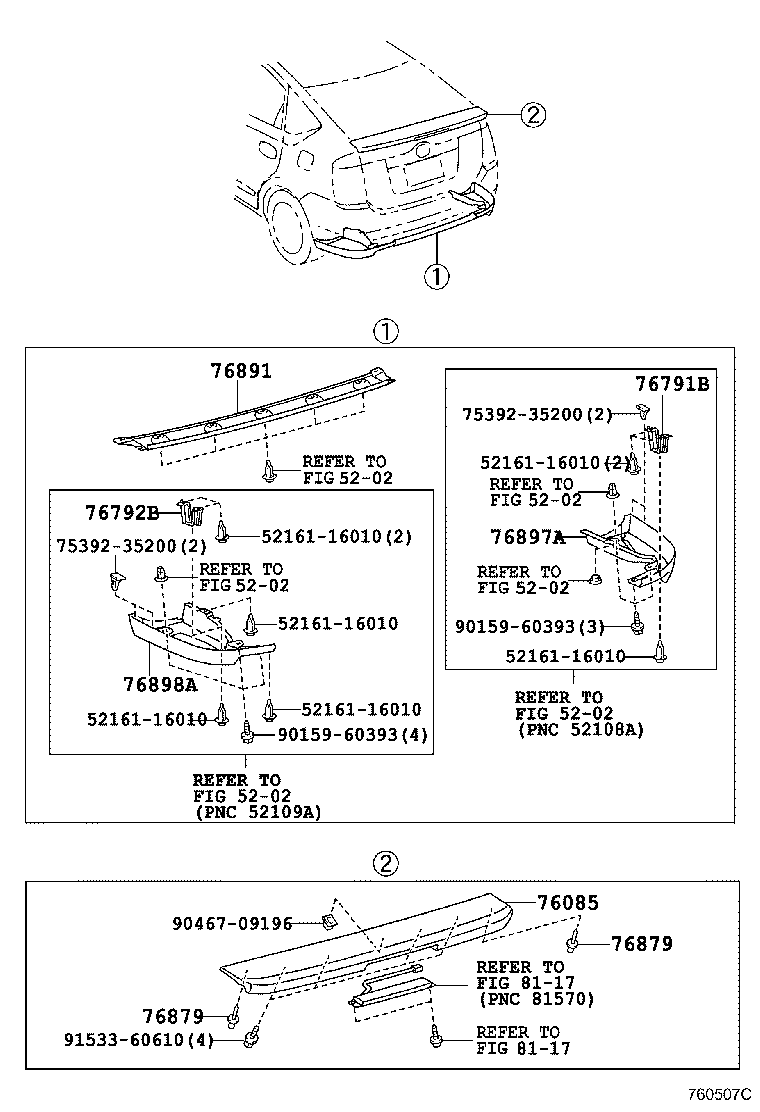 Thumbnail 2 for 76911-47010