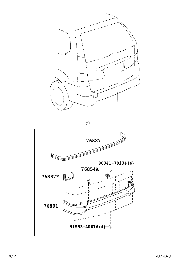 Thumbnail 4 for 76871-BZ030