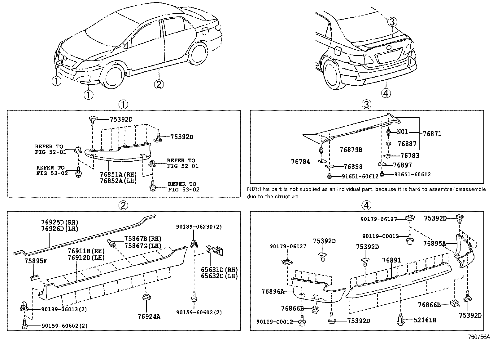 65631-02130 PLATE, REAR WHEEL HOUSE, FRONT RH product image