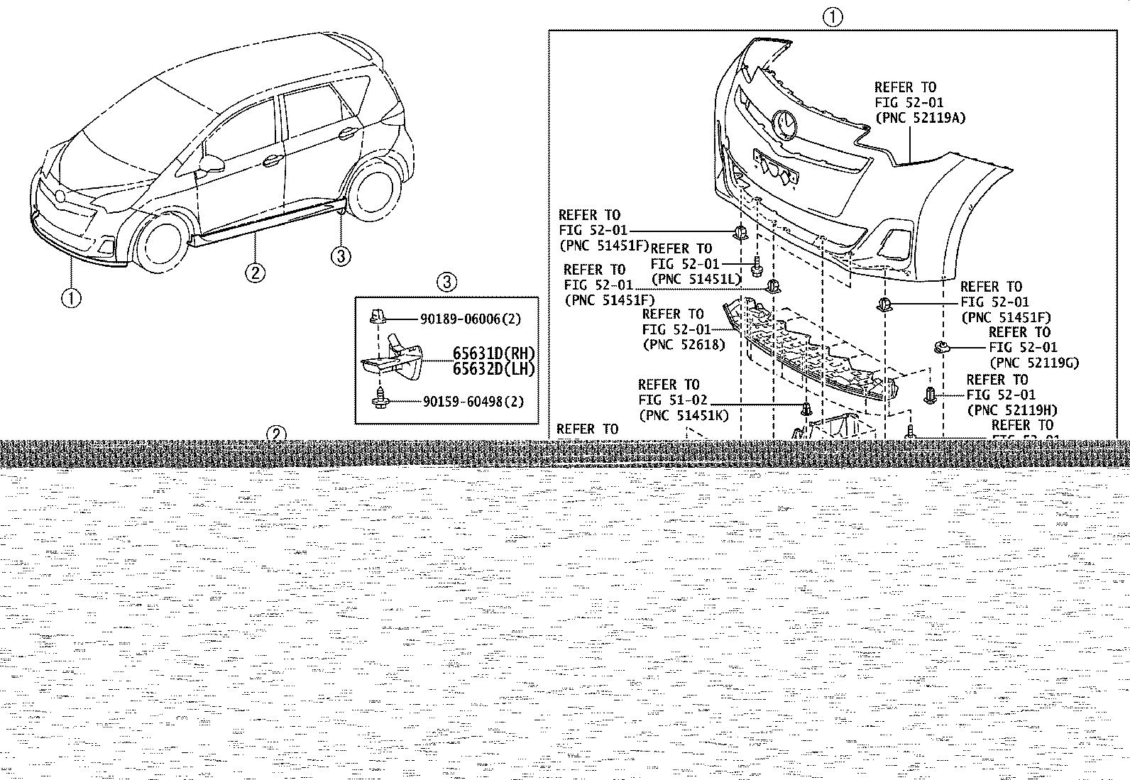53008-52260-B0 MUDGUARD SET product image