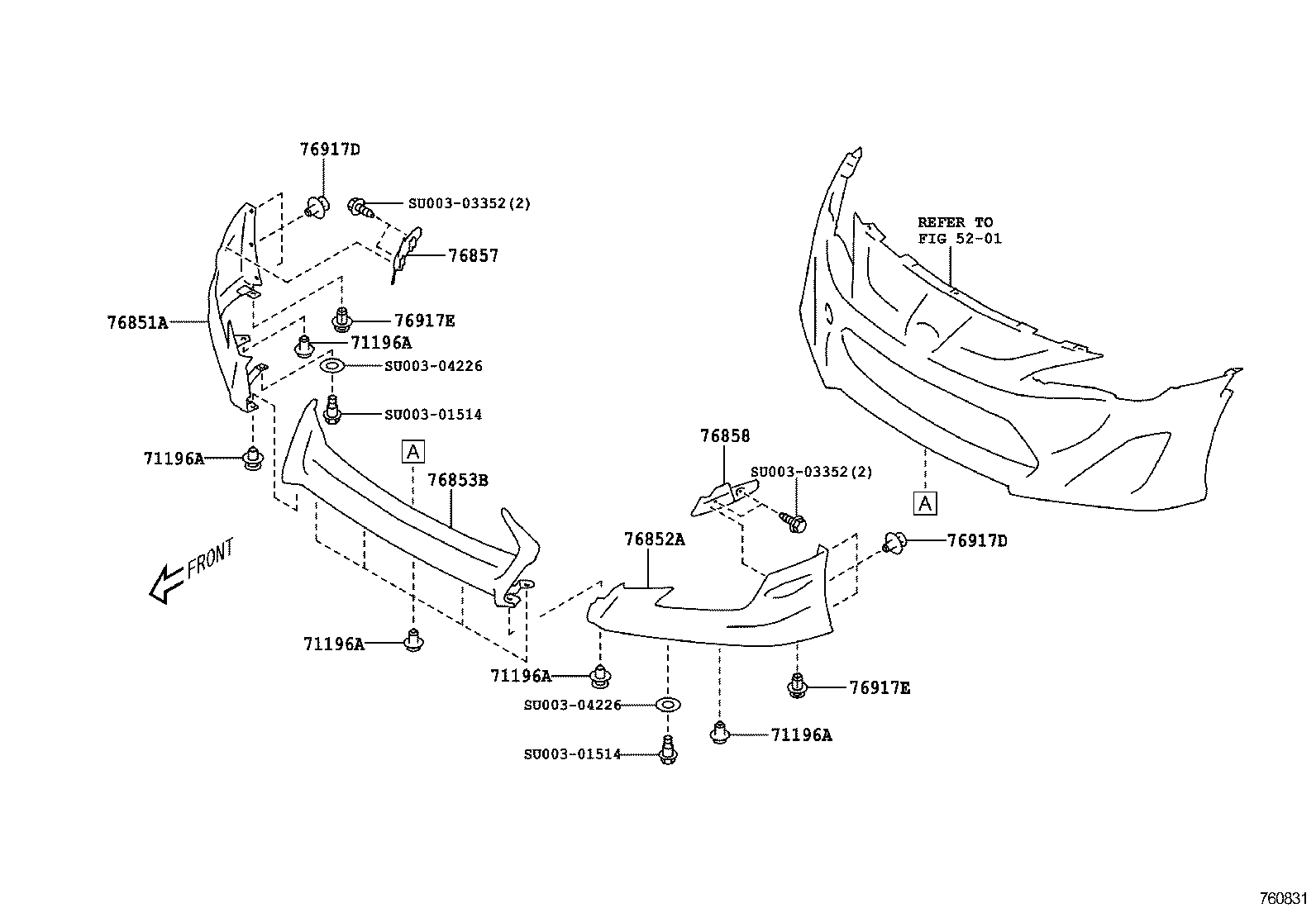 SU003-06339 SPOILER,REAR SIDE LH product image