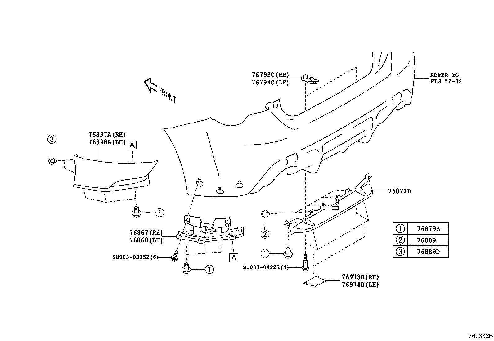 SU003-06339 SPOILER,REAR SIDE LH product image