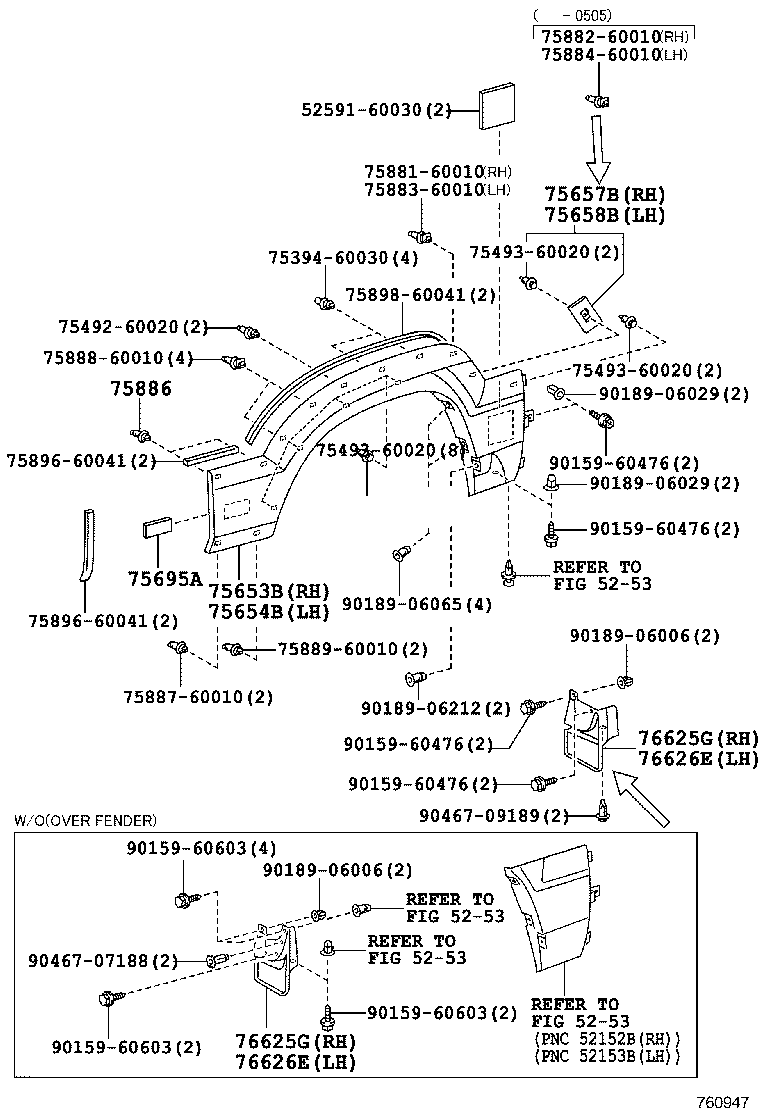 75896-60031 TAPE, MOULDING, NO.2 product image