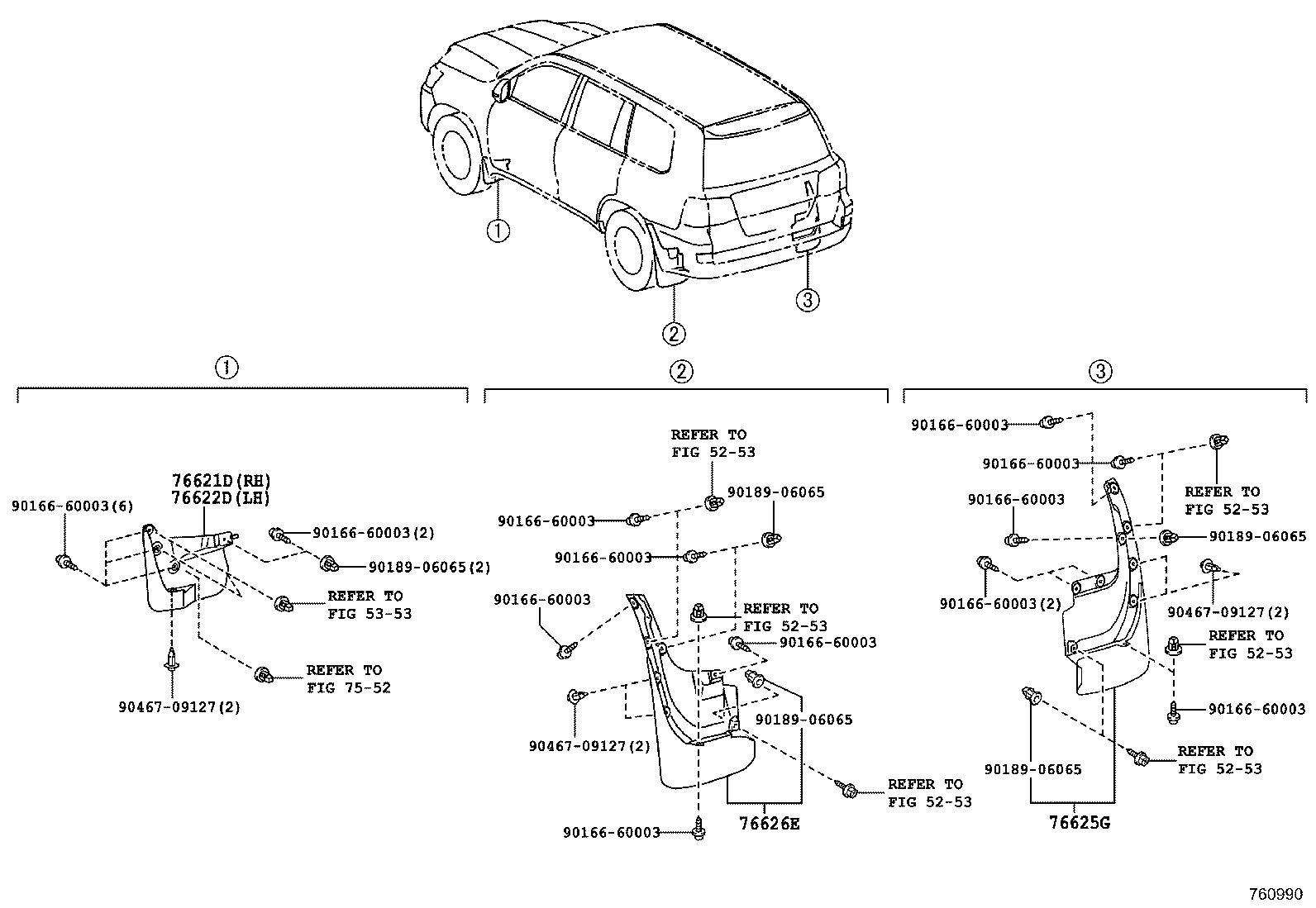 76085-60020-A2 SPOILER SUB-ASSY, REAR product image