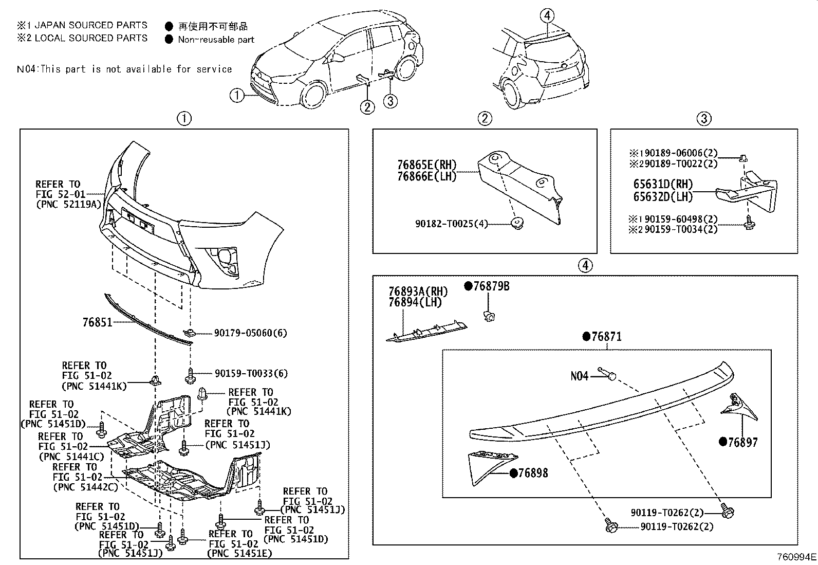 Thumbnail 2 for 65632-0D190