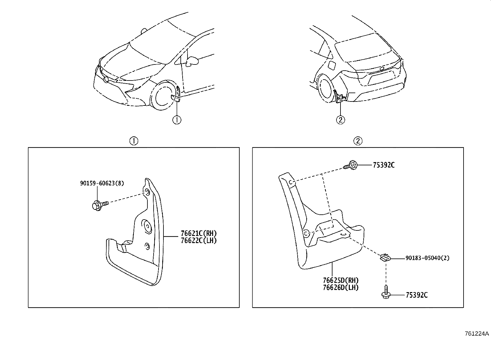 Thumbnail 7 for 76091-YY040-C1