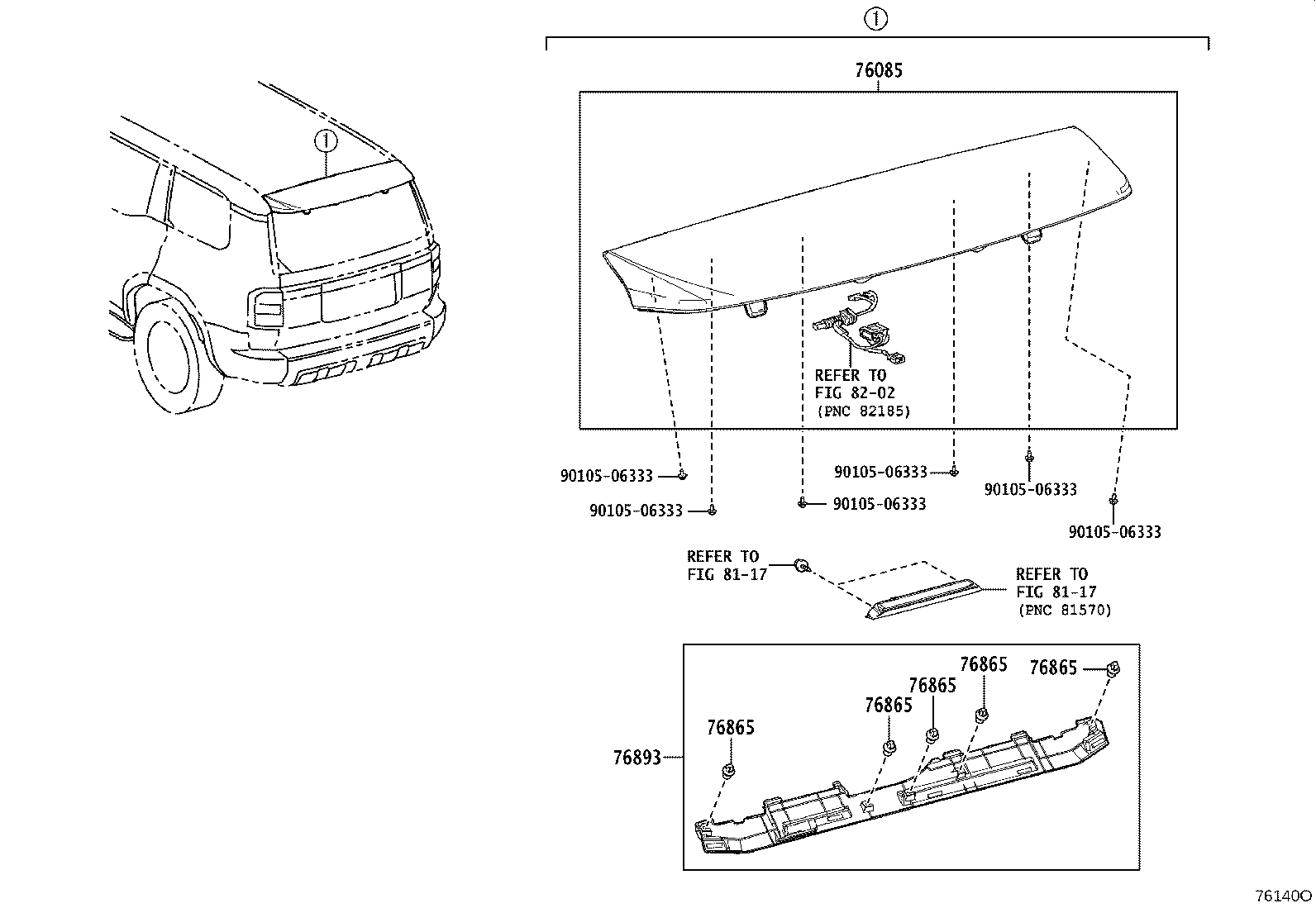 76621-60320 MUDGUARD, FRONT FENDER, RH product image