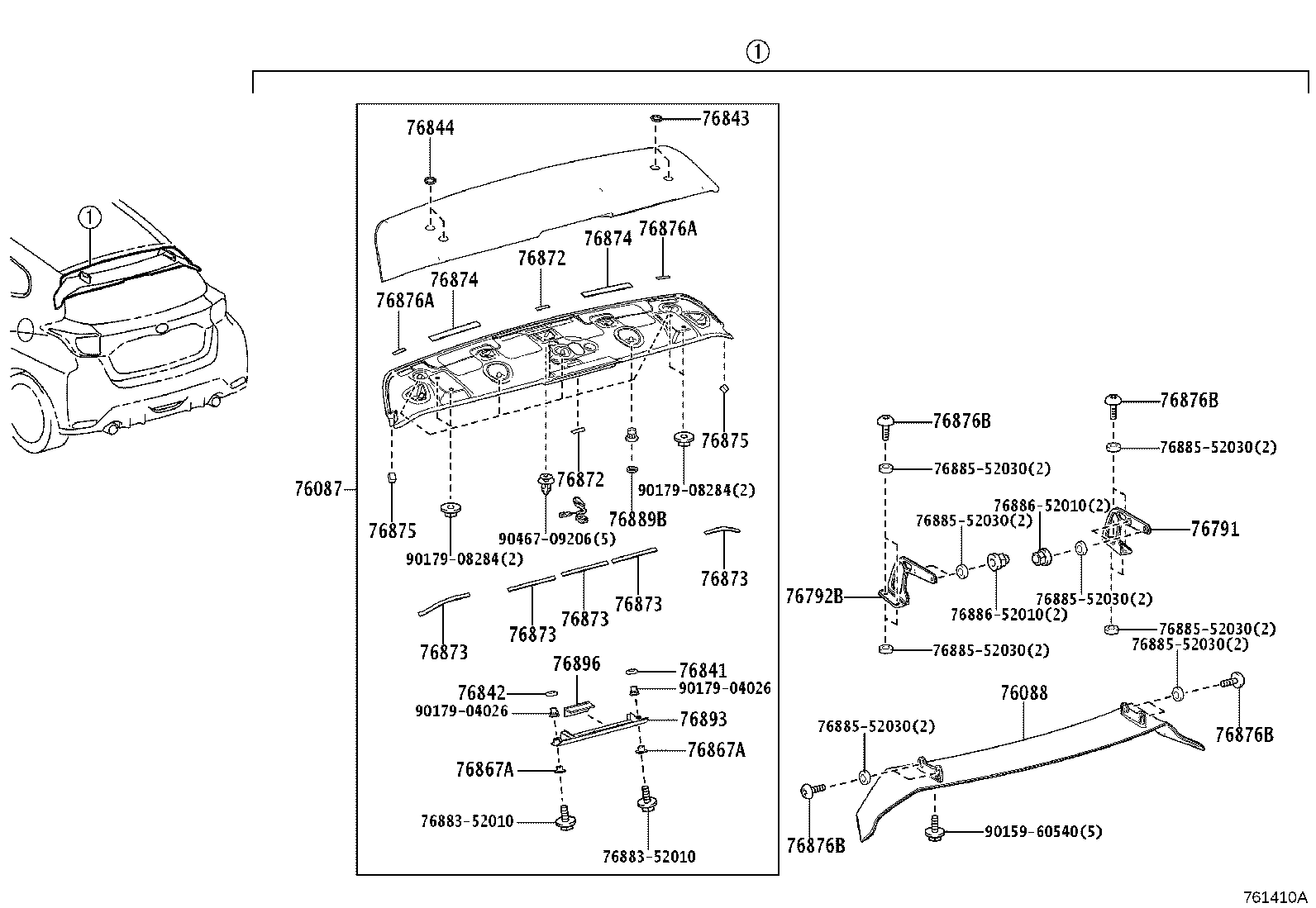 Thumbnail 2 for 76872-52140