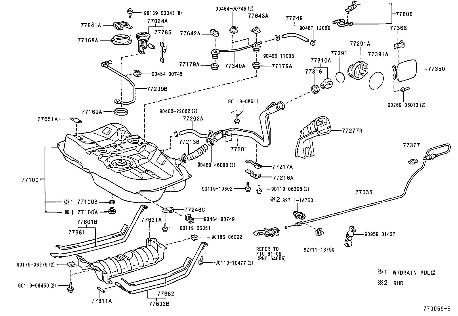 77759-41010 HOSE, CHARCOAL CANISTER product image