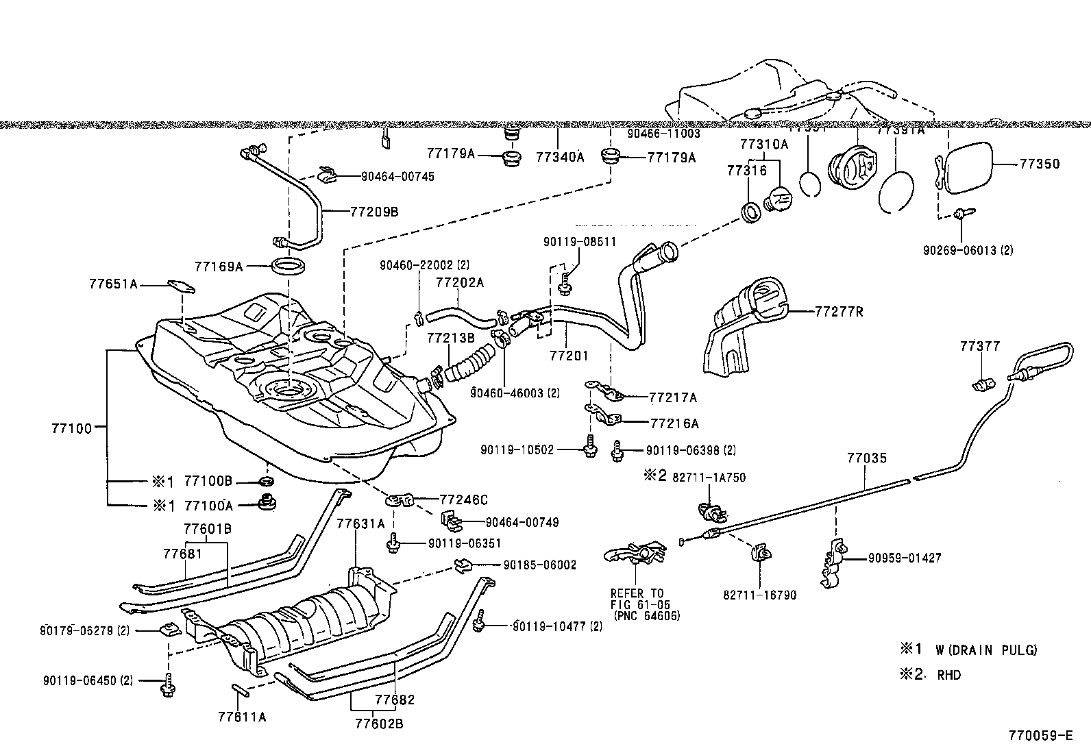 77759-41010 HOSE, CHARCOAL CANISTER product image