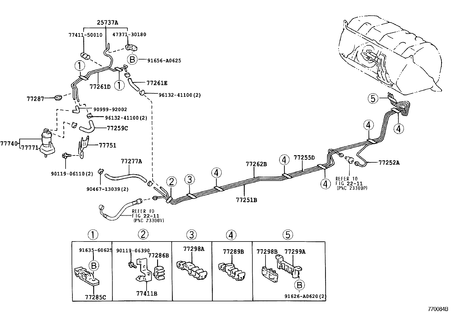 77259-22110 HOSE, FUEL product image