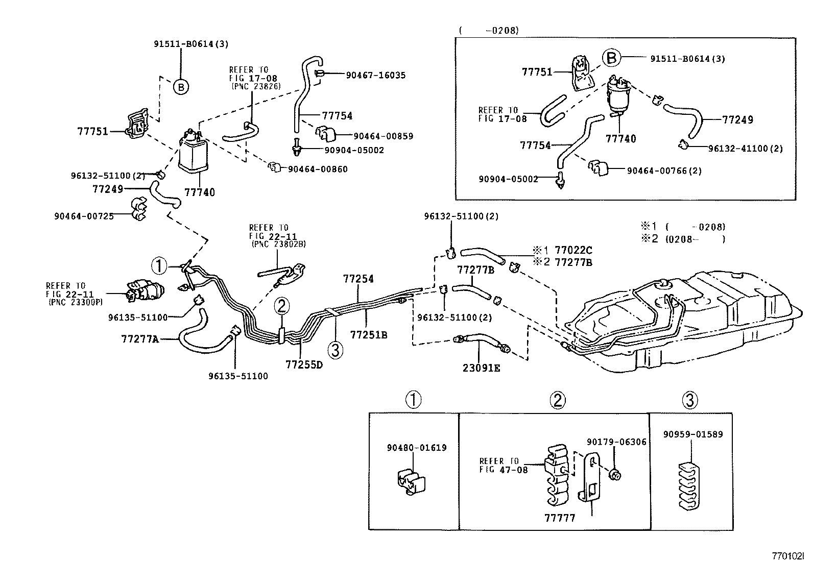 77279-28071 HOSE, FUEL EMISSION product image