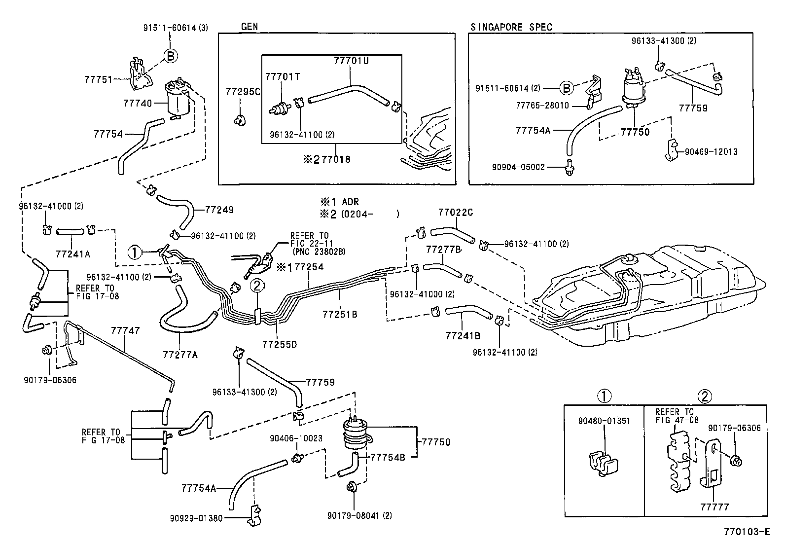 77156-28030 PLATE, BREATHER TUBE SUPPORT, NO.2 product image