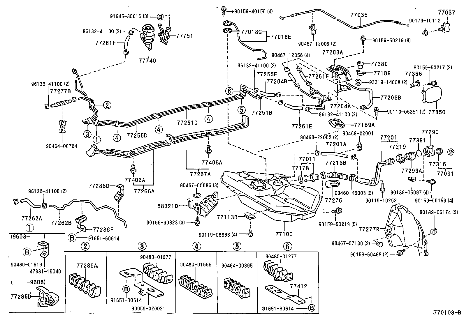 77213-16070 HOSE, FUEL TANK TO FILLER PIPE product image